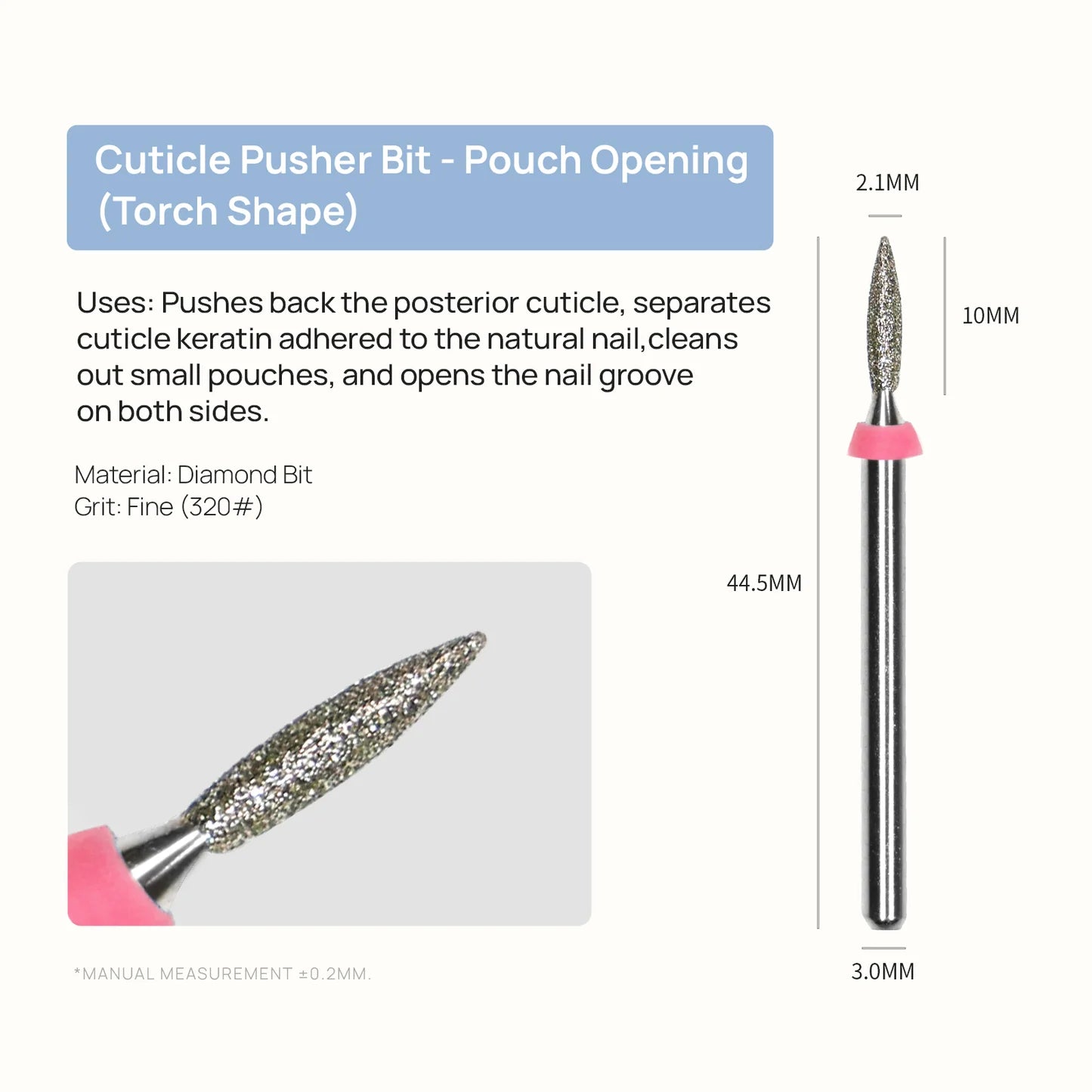O Nail Professional Nail Drill Bit
