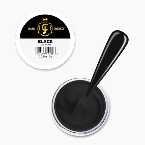 Jc Beauty Concepts Black - Gel Paint