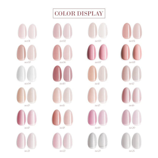 17 Gulauri Base Rubber Gel Nude