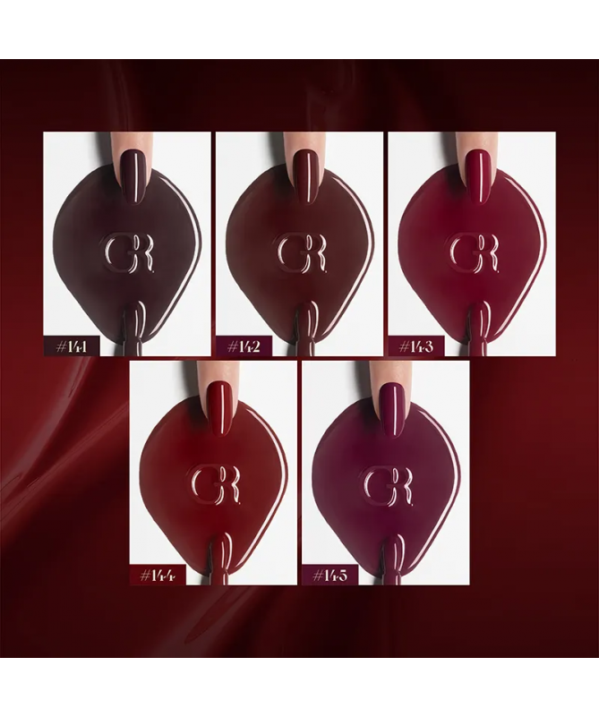 Gulauri Golden age RED GIFT gel polish collection 13ml (141-145)