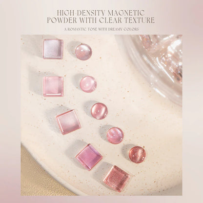 Gulauri Sweet Pink Magnetic Cat Eye Collection - Gulauri 13g