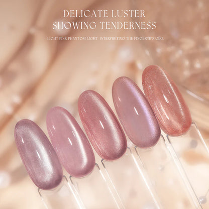 Gulauri Sweet Pink Magnetic Cat Eye Collection - Gulauri 13g