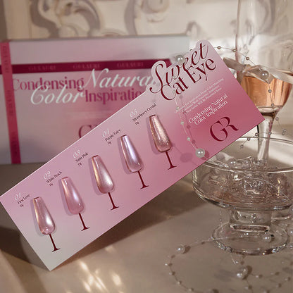 Gulauri Sweet Pink Magnetic Cat Eye Collection - Gulauri 13g