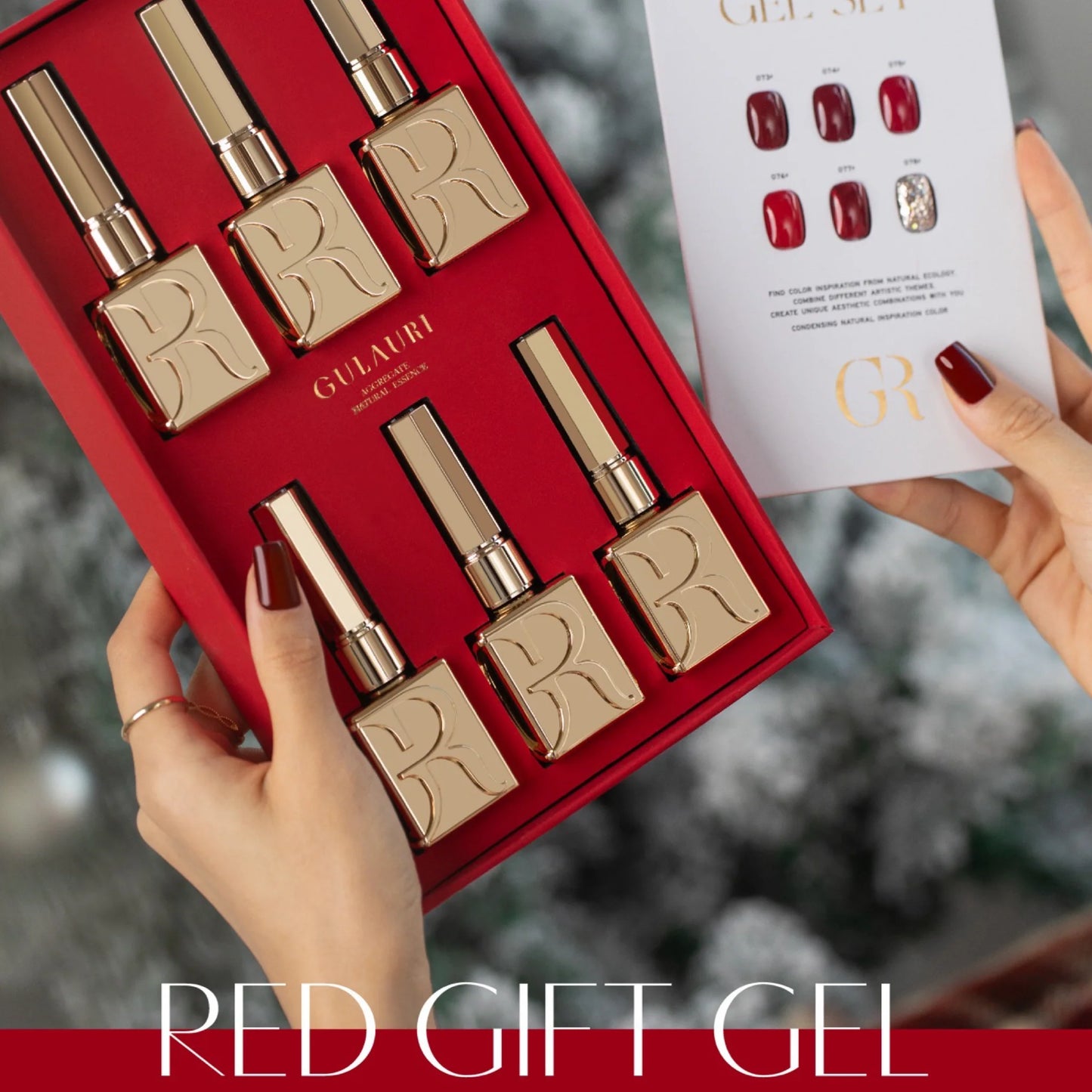 Gulauri Golden Age Red Gift Set(6)