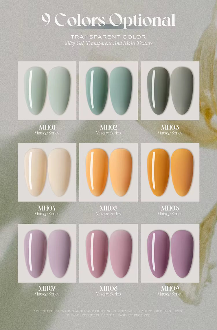 GULAURI Gathering Flower Luxury Set Lasting Long Color Bright Nail Gel Polish