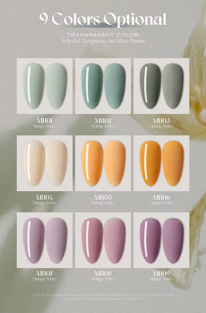 GULAURI Gathering Flower Luxury Set Lasting Long Color Bright Nail Gel Polish