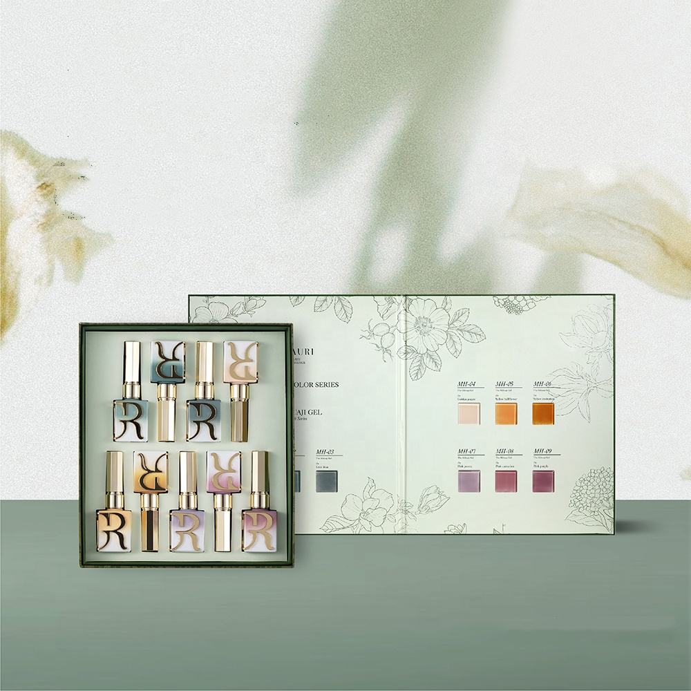 GULAURI Gathering Flower Luxury Set Lasting Long Color Bright Nail Gel Polish