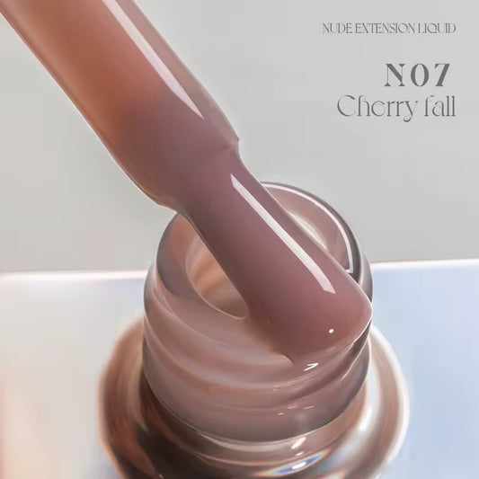 Gulauri N07 Nude Extension Liquid 3 in 1 Nail Art Building