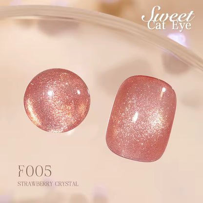 Gulauri Sweet Pink Magnetic Cat Eye Collection - Gulauri 13g