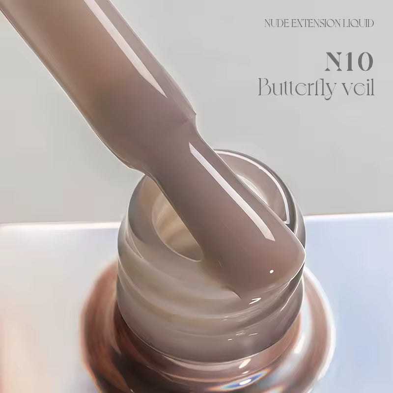 Gulauri N10 Nude Extension Liquid 3 in 1 Nail Art Building