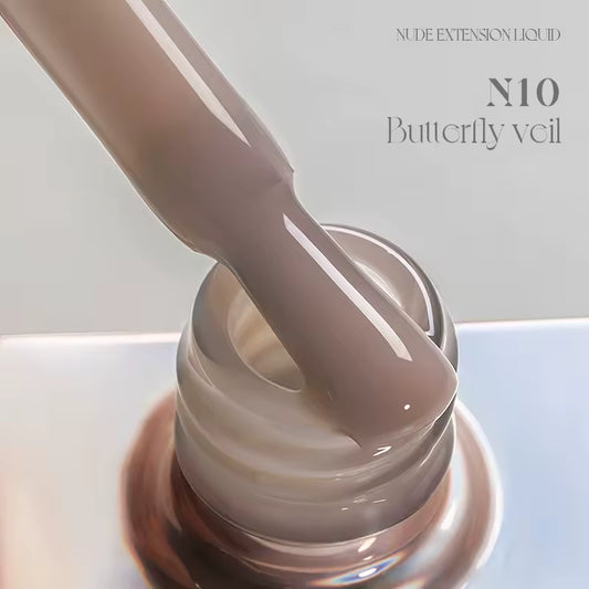 Gulauri N10 Nude Extension Liquid 3 in 1 Nail Art Building