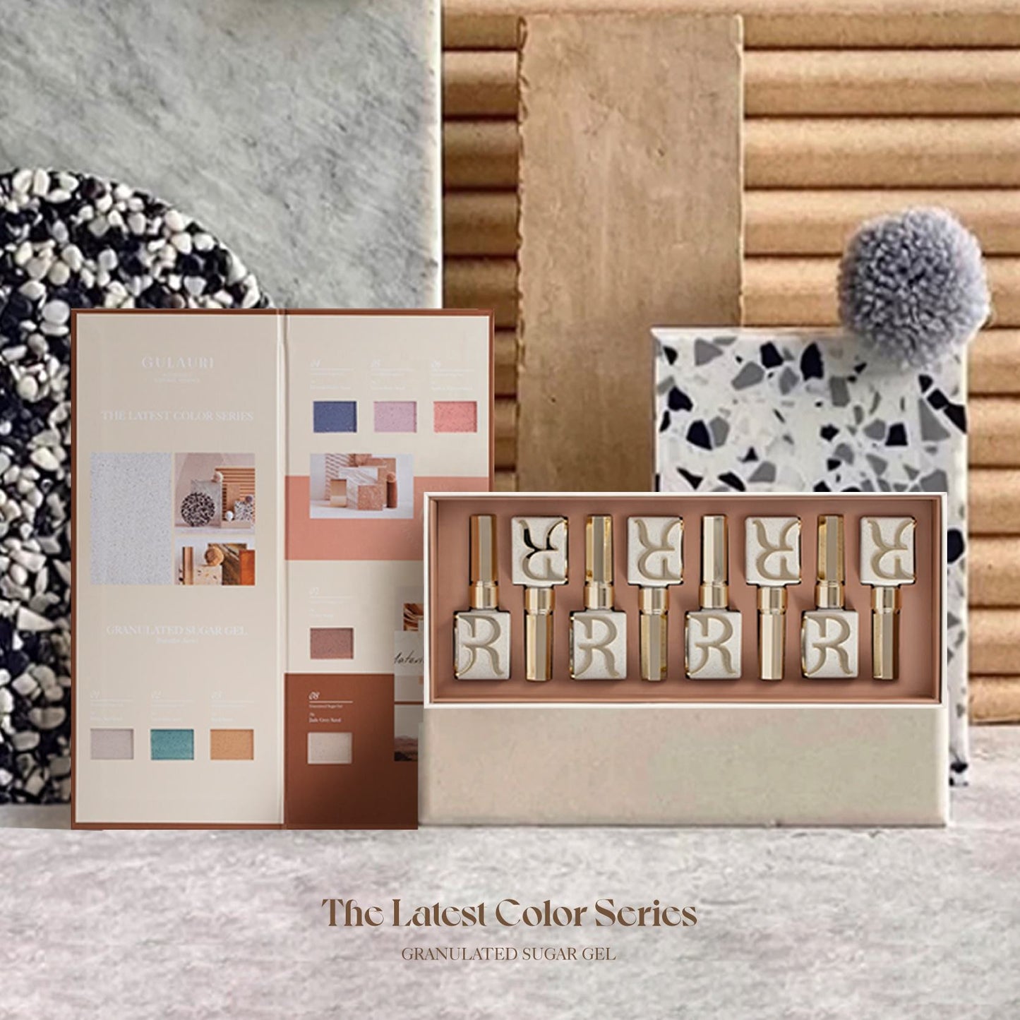 Gulauri Set Granulated Sugar Gel Collection, Set (8)