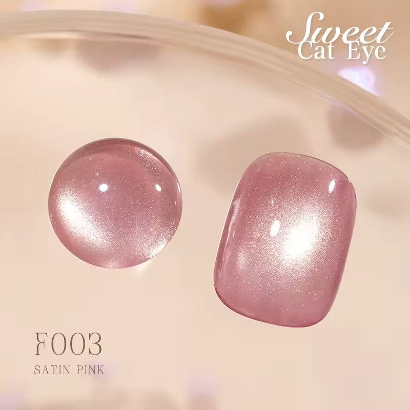 Gulauri Sweet Pink Magnetic Cat Eye Collection - Gulauri 13g