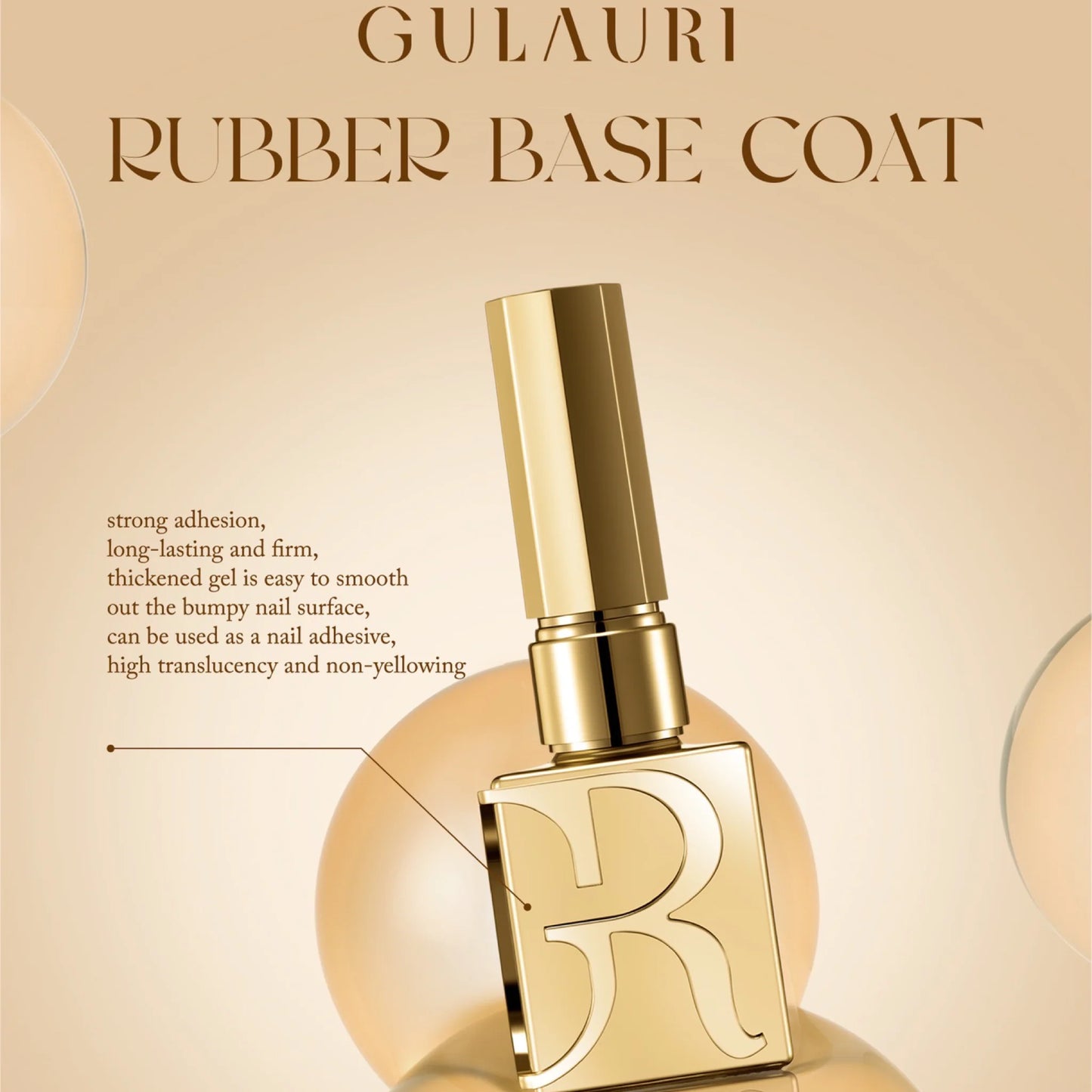 Gulauri Rubber Base Clear Base Coat