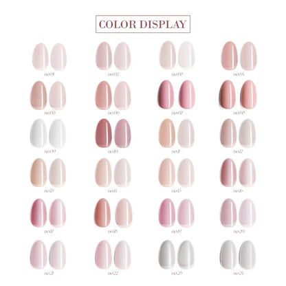 Gulauri Base Rubber Gel Nude Collection 24 colours