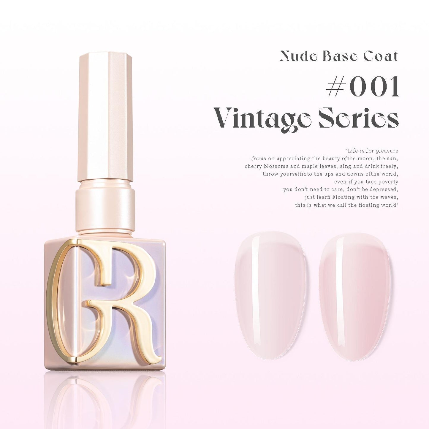 Gulauri Base Rubber Gel Nude Collection 24 colours